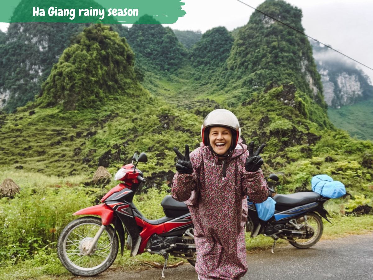 the loop Ha Giang rainy season