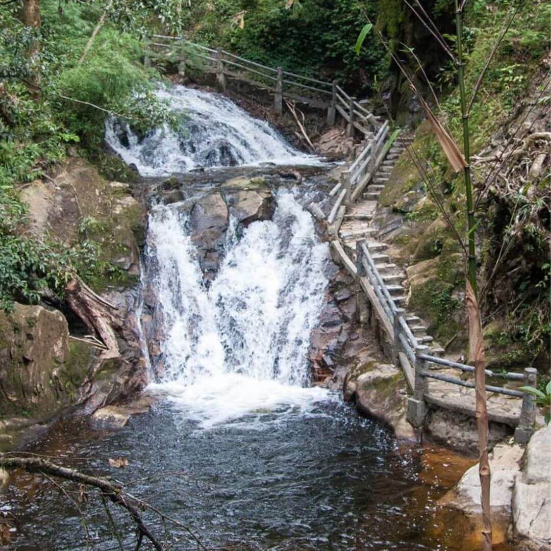 love waterfall in sapa