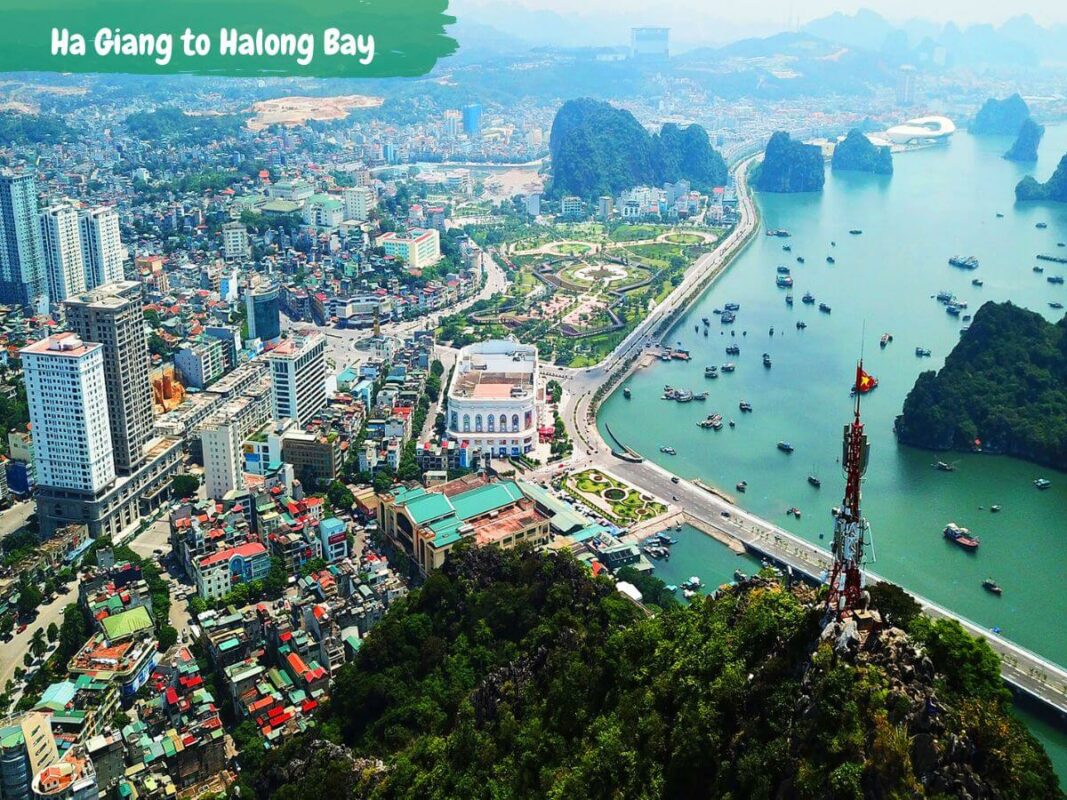 ha long bay from Ha Giang loop