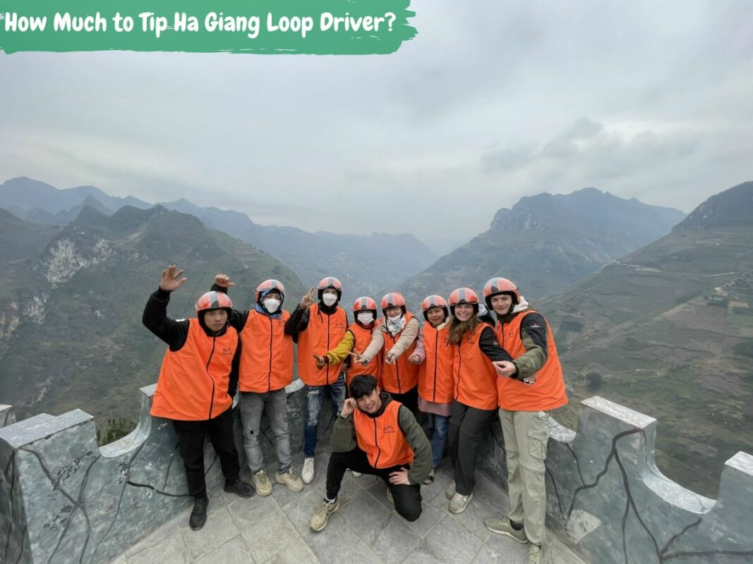 how much to tip ha giang loop easy rider