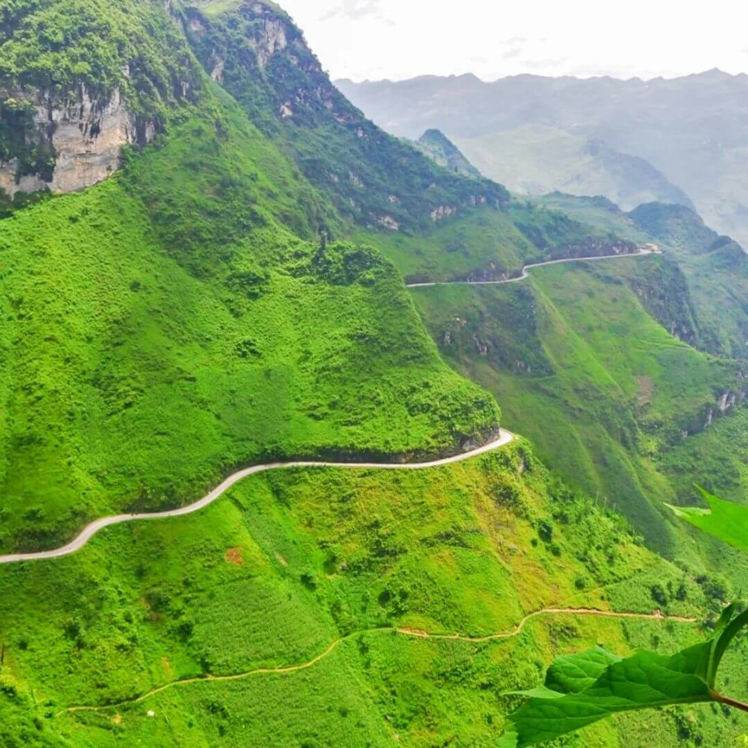 Most hazardous area of the Ha Giang Loop