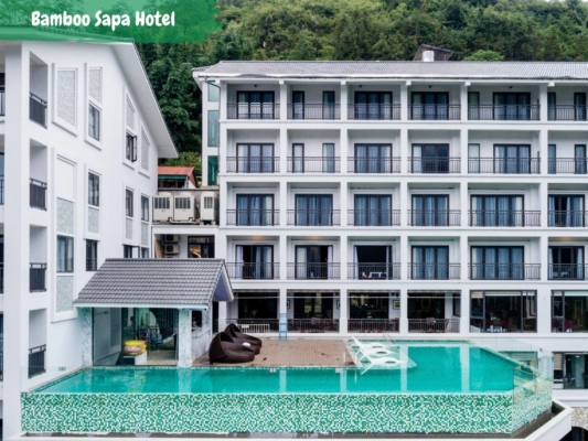 Bamboo sapa hotel swimming pool